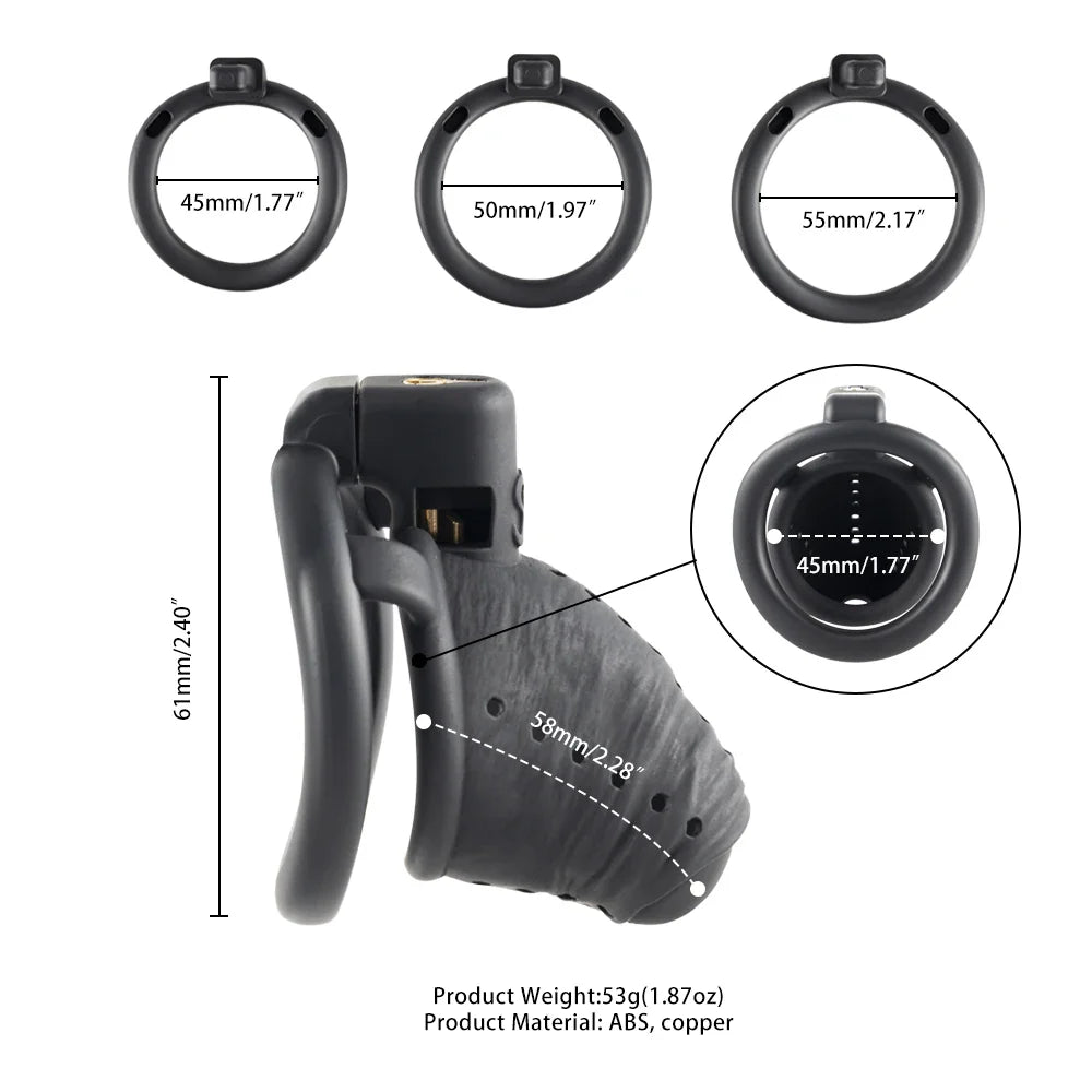 3D Printing Men Chastity Cage SM Abstinence Sex CB Chastity Lock Adult Penis Lock