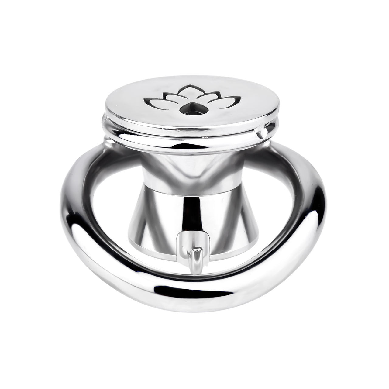 PA perforation art inverted chastity cage