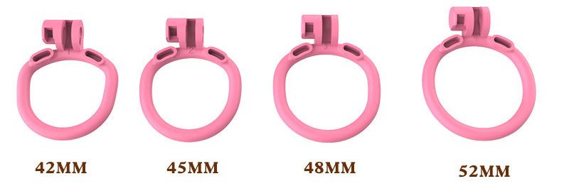 Wolf tooth honeycomb 3D chastity lock CB lock with thorn lock lightweight breathable transvestite outing dual-use lock ring SM abuse adult
