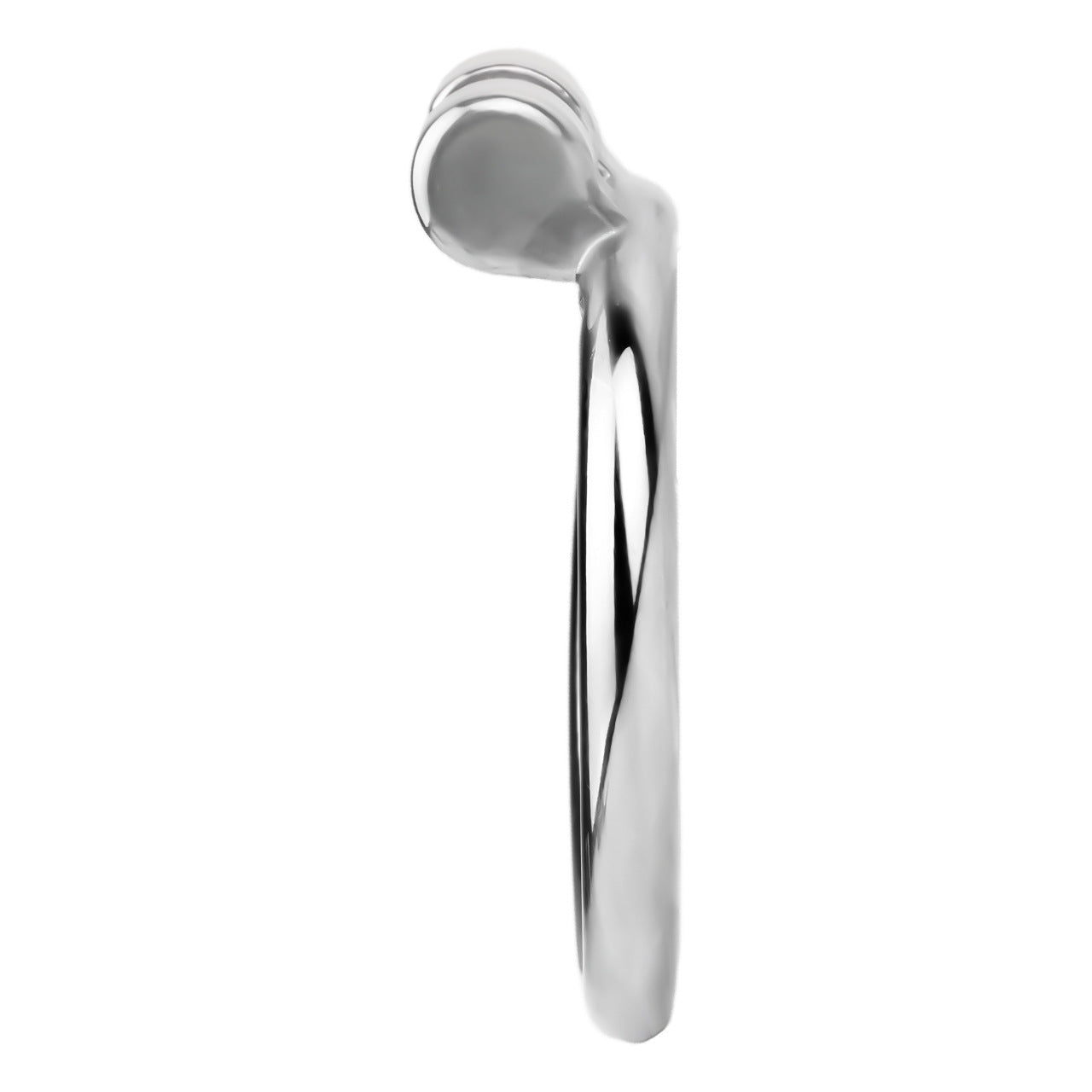 Metal stainless steel horse's eye stick anti-escape inverted chastity cage can urinate with urine blocking sex toys.