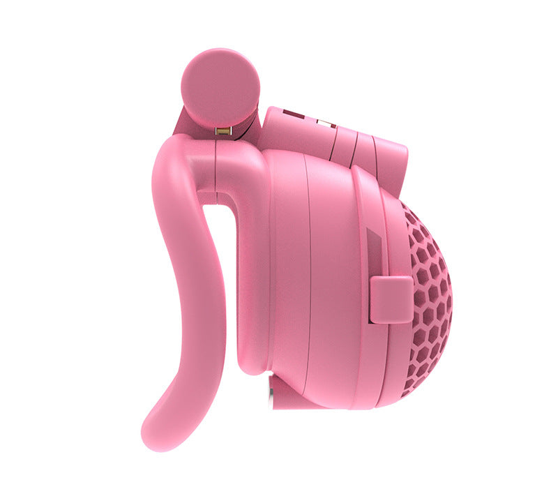 Wolf tooth honeycomb 3D chastity lock CB lock with thorn lock lightweight breathable transvestite outing dual-use lock ring SM abuse adult