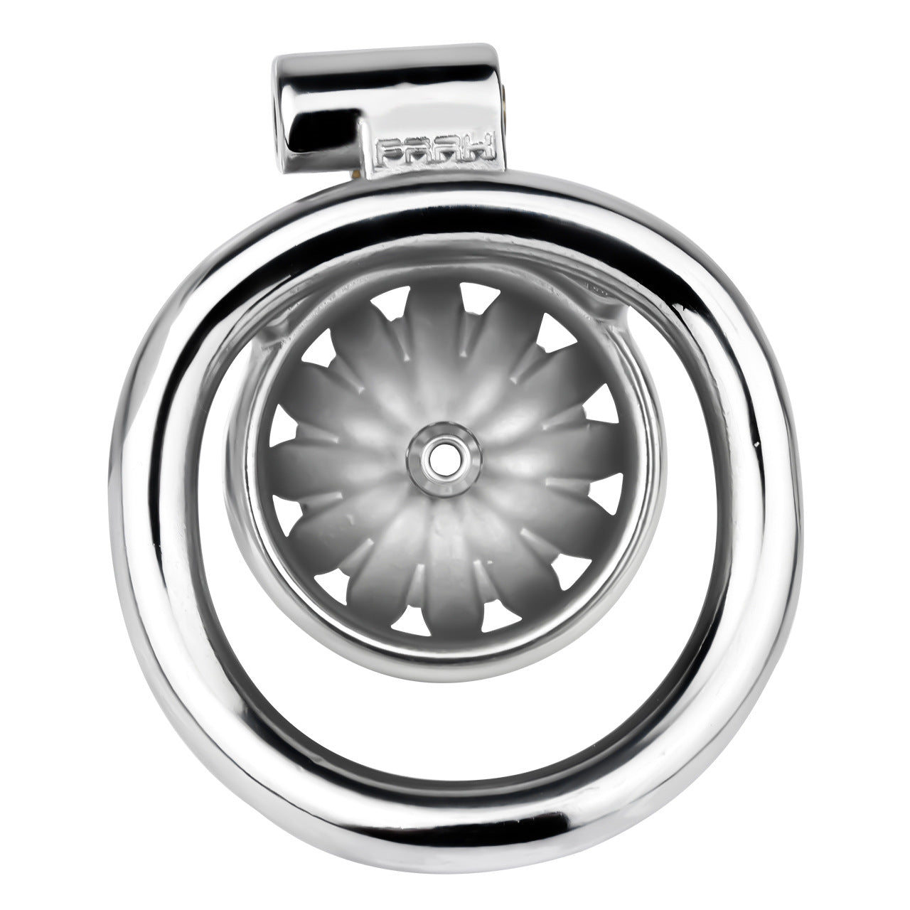 Compact Stainless Steel Male Flat Chastity Cage with Catheter - Secure Locking Cock Cage & Ring - Discreet Men's Intimate Toy & Belt