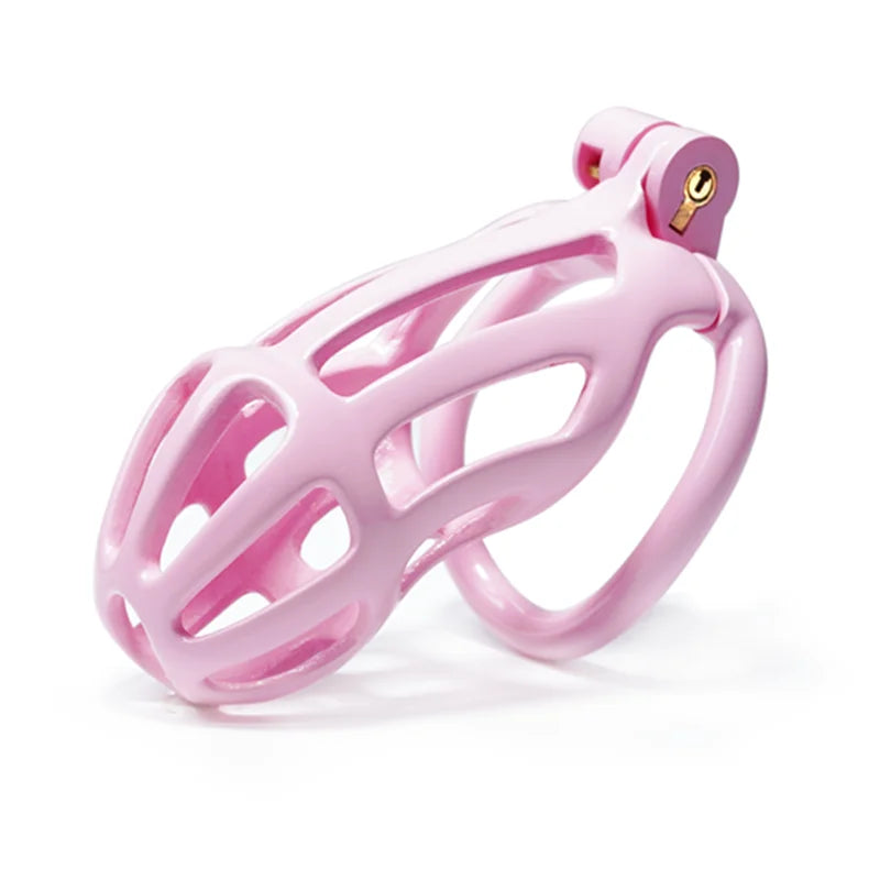 pink chastity cage
