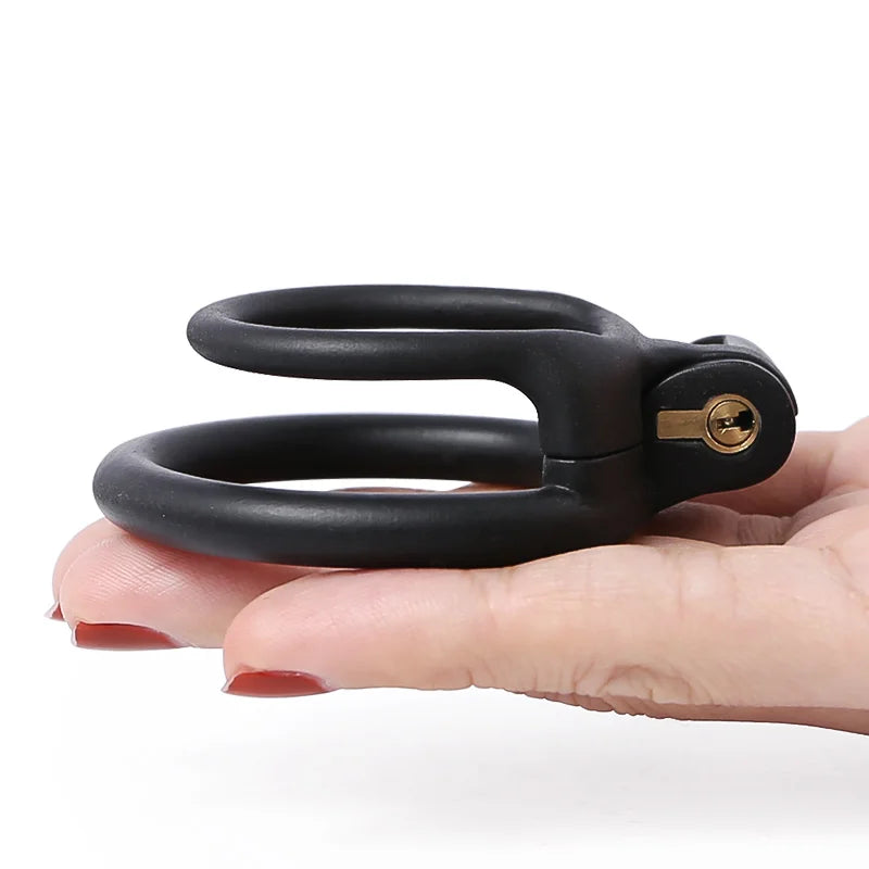 flat ring chastity cage