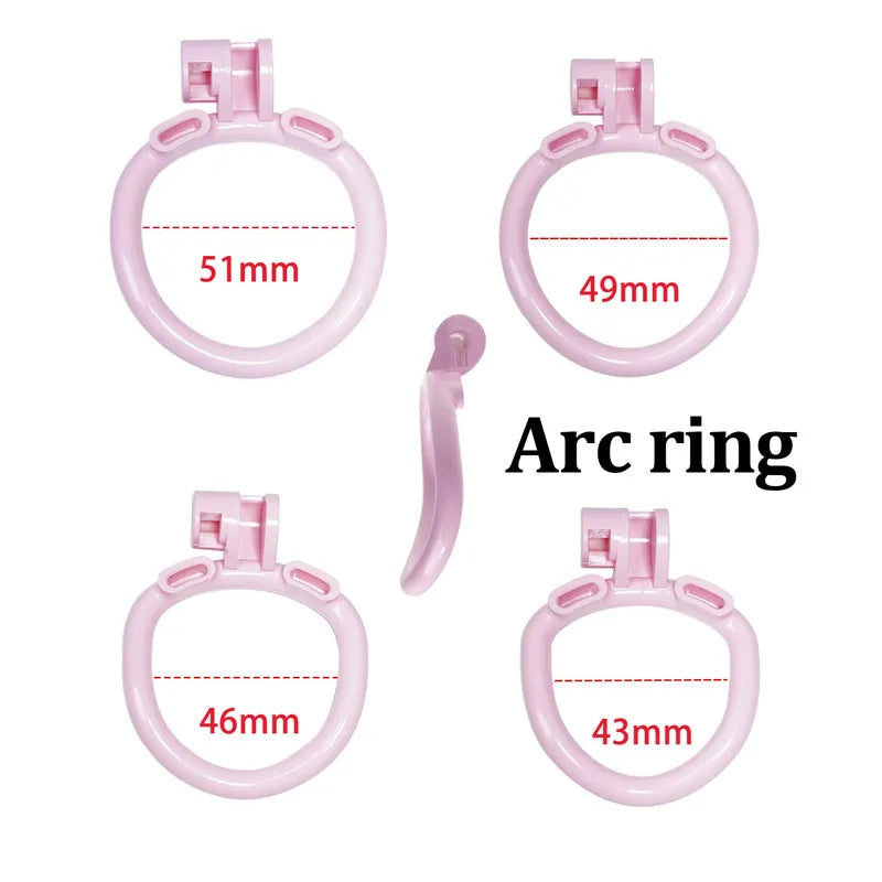 pink chastity cage