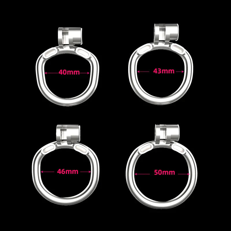 316 Stainless Steel Python V1.0&V2.0 Mamba Chastity Cage