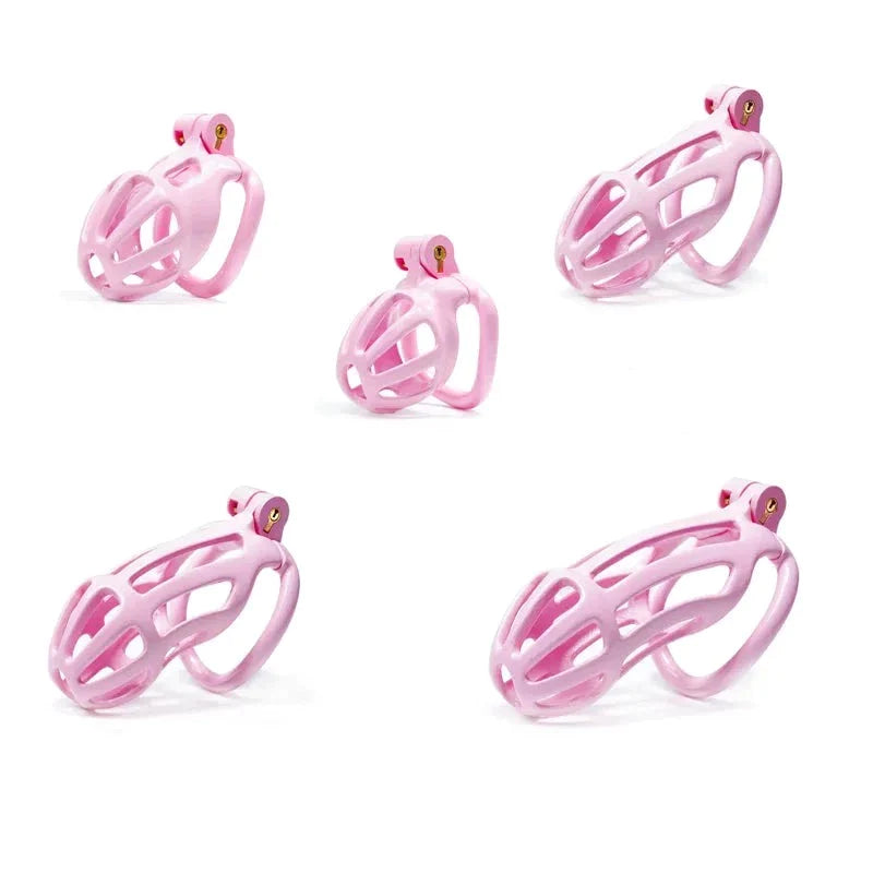 pink chastity cage
