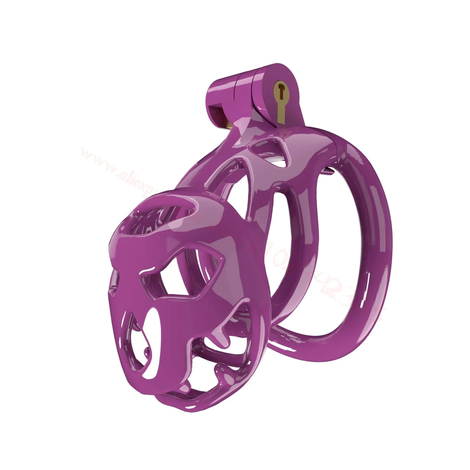 small pink chastity cage