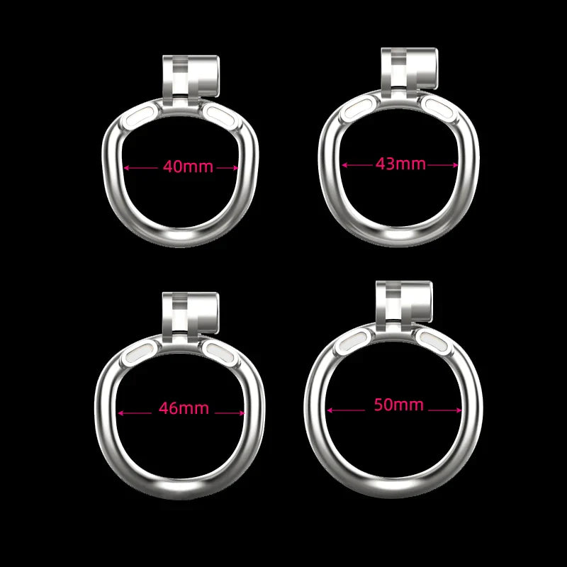 316 Stainless Steel Python V1.0&V2.0 Mamba Chastity Cage