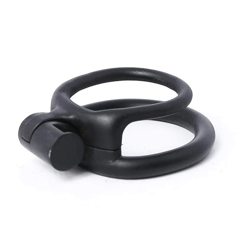 double ring chastity cage