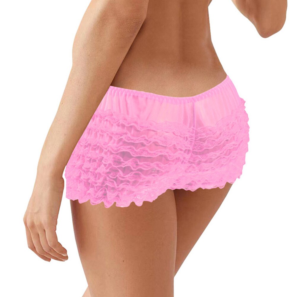 Sissy Lace Mesh Panties for Gay Men: Sexy Lingerie/ Breathable Underwear/ Erotic Boxer Shorts/ Cute Knickers /Trendy Design