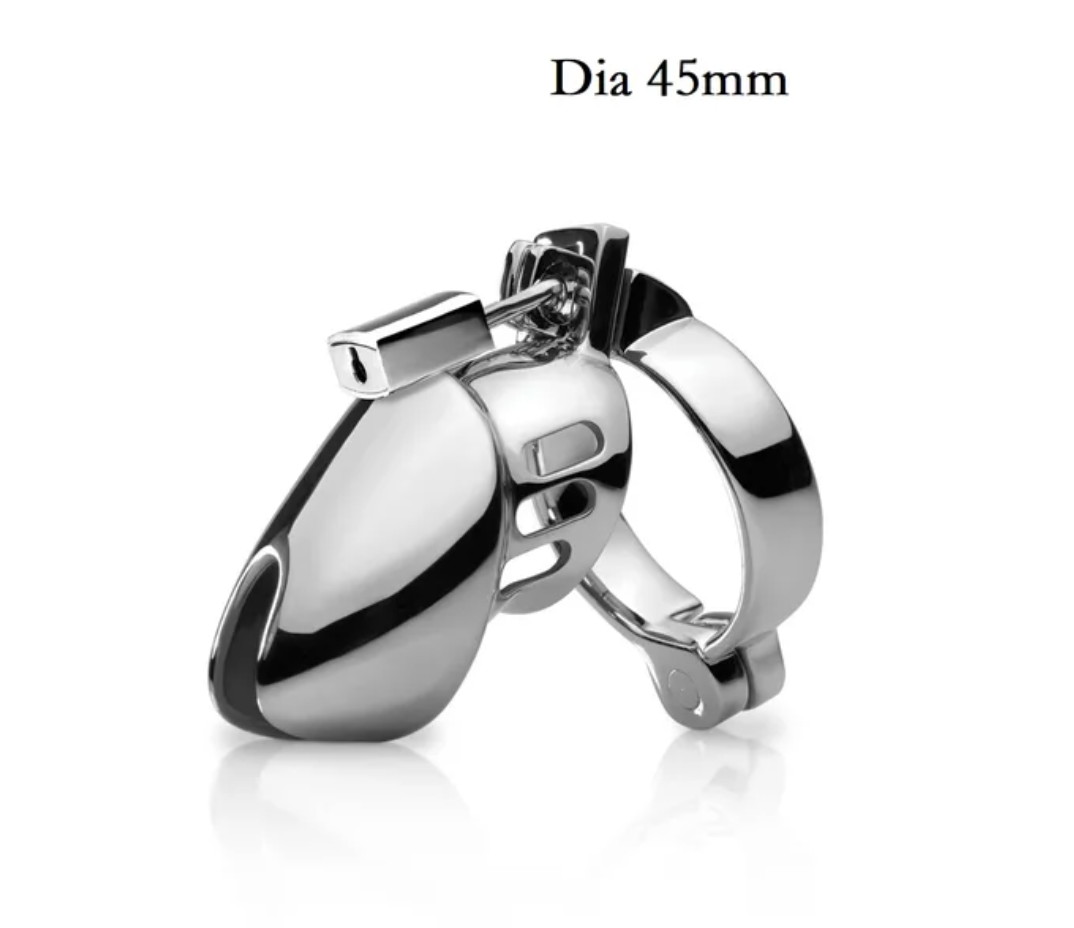 Metal Male Chastity Cage Device Set Small Penis Cage Cock Ring Sex Toys For Man