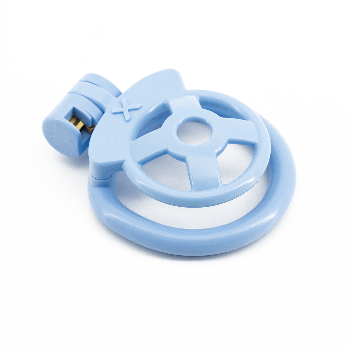 Male Small Penis Chastity Cage Set With 5 Size Padlock Cock Ring