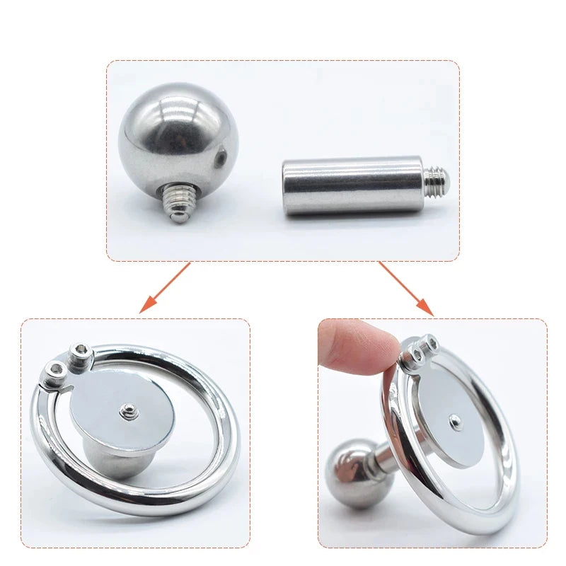 Detachable Super Small Inverted Chastity Cage