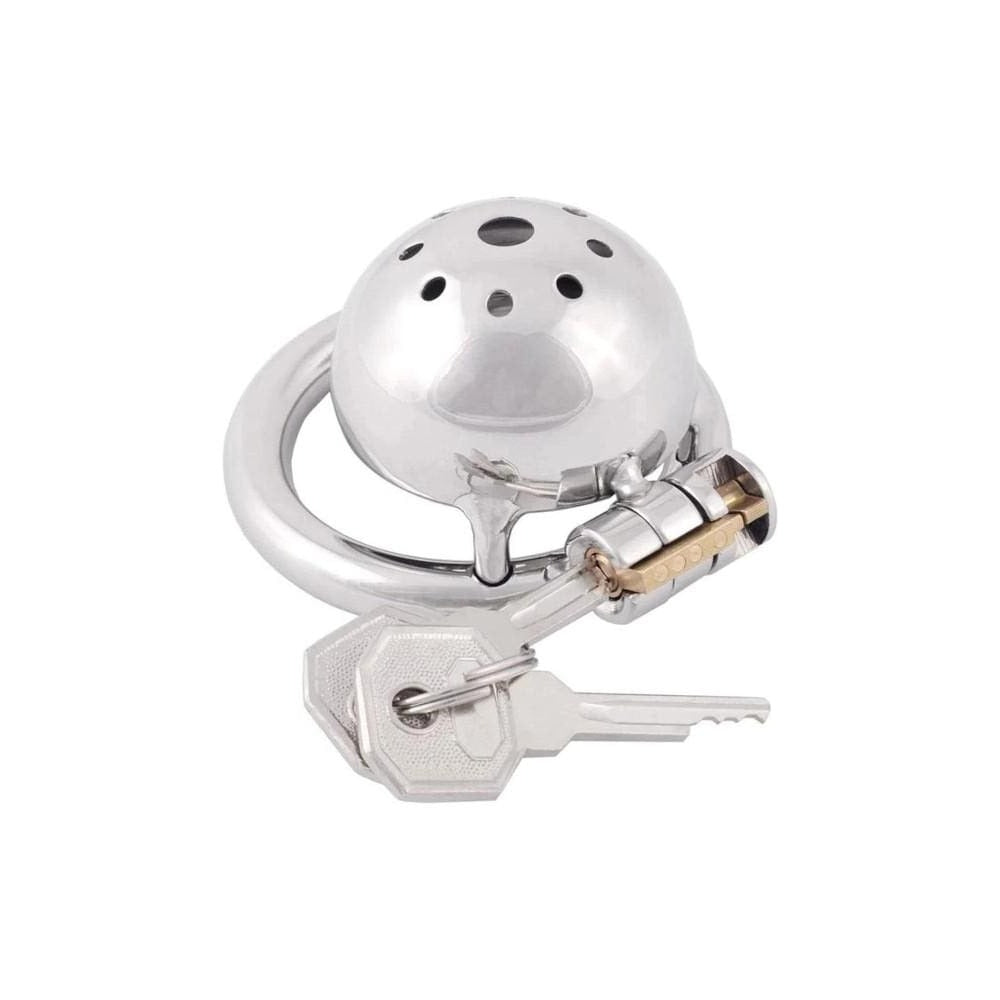 Small Size Metal Chastity Cage for Small Penis