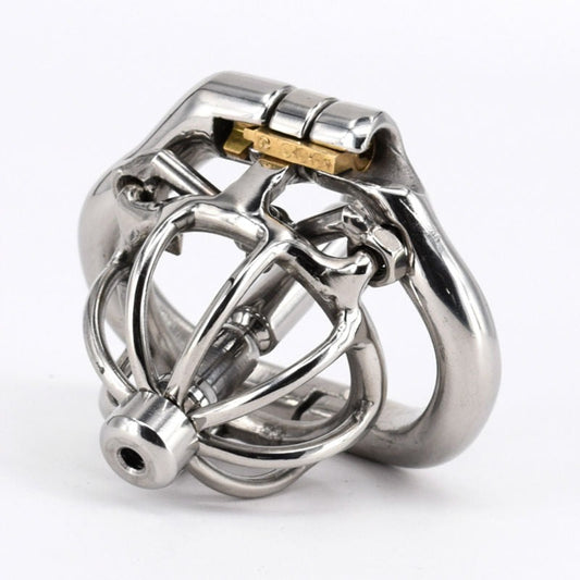 Small Size Chastity Cage for Men in 304 Stainless Steel