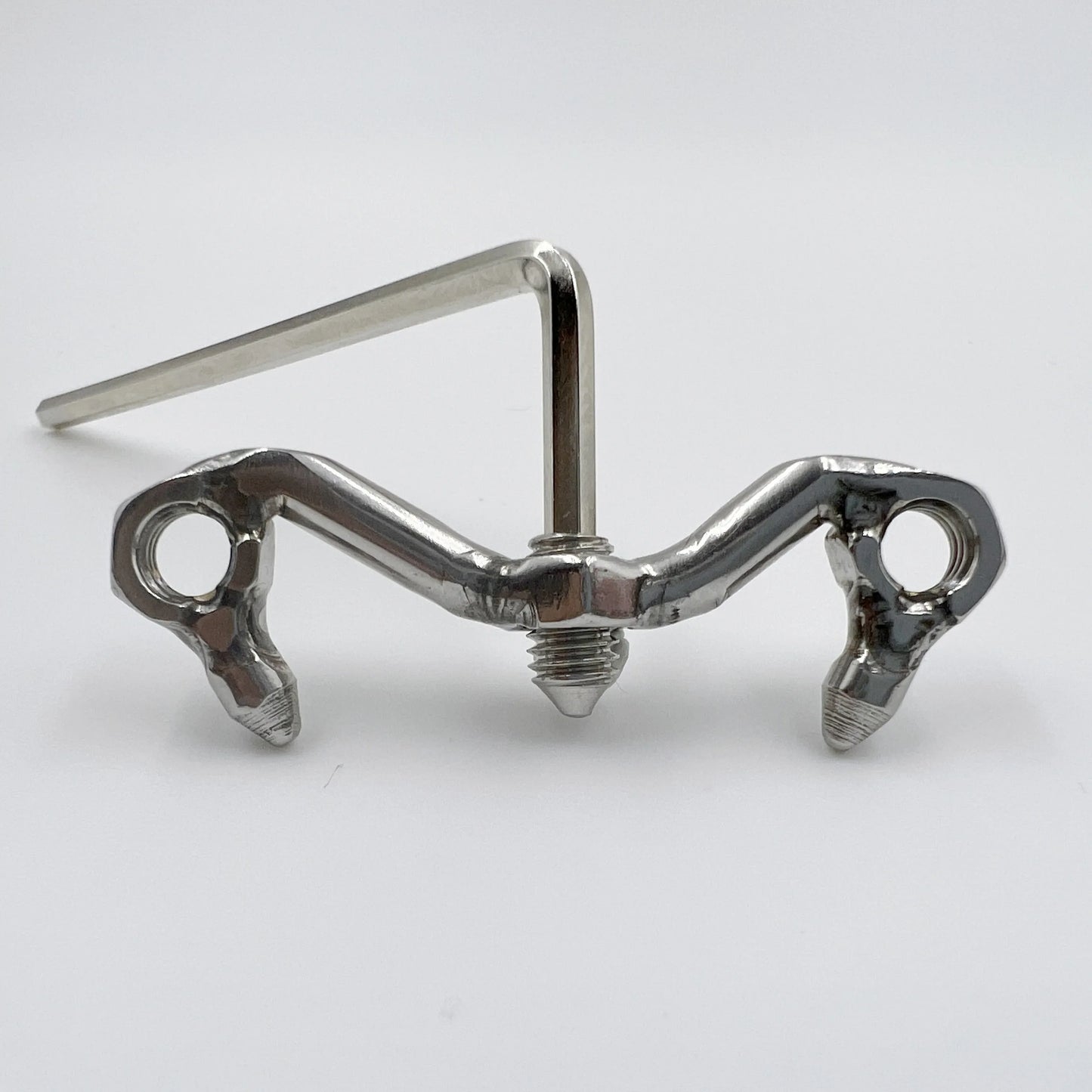 Small Flat Chastity Cage Stainless Steel Male Chastity Device with Detachable Accessories