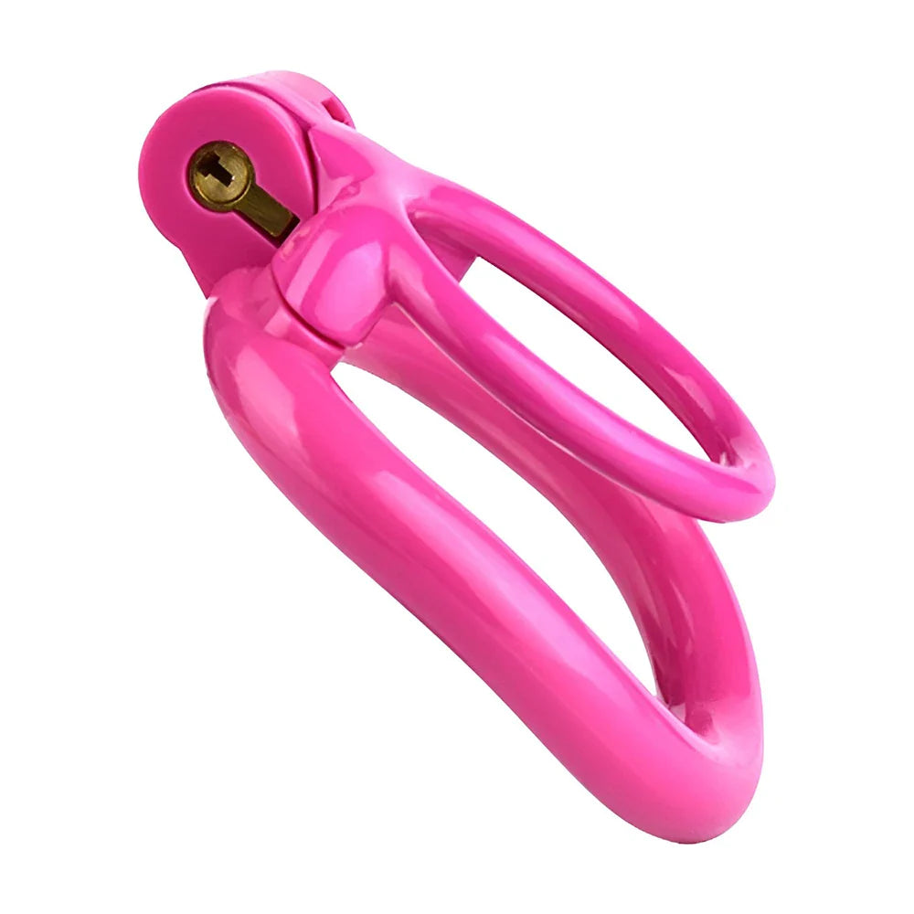 pink chastity cage