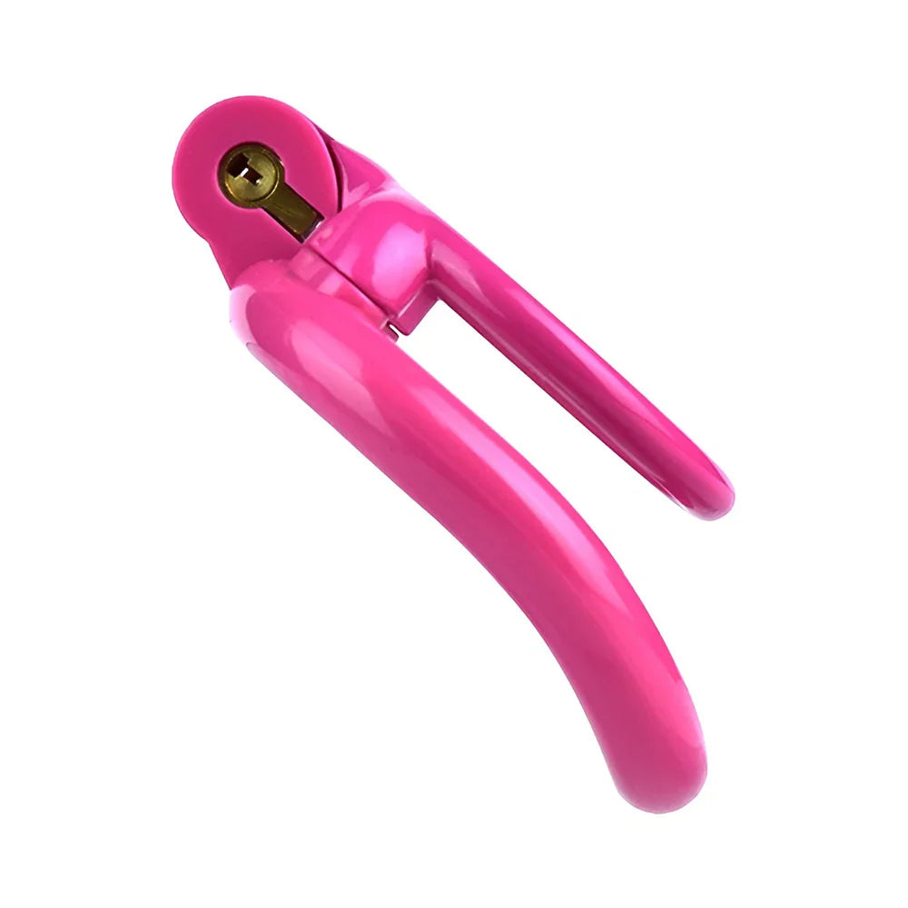 pink chastity cage