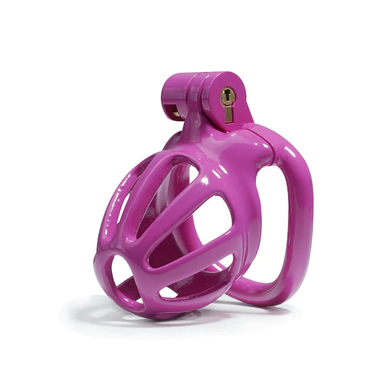 small pink chastity cage