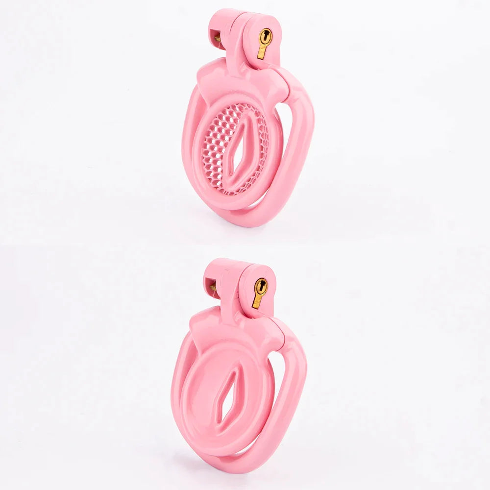 pink chastity cage