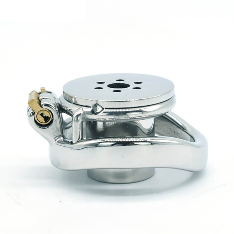 New Arrived Negative Stainless Steel Chastity Device Unrivaled Submission