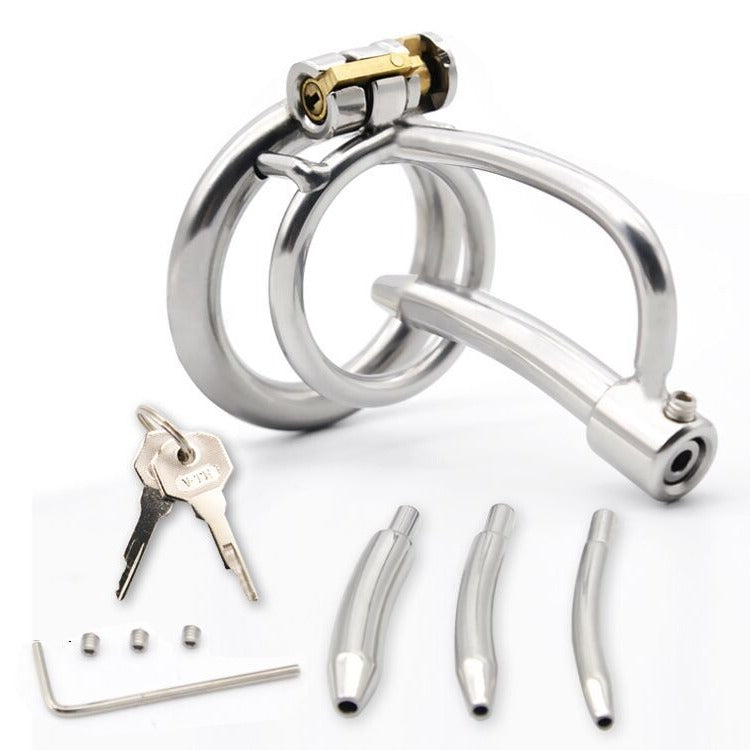 Breathable Chastity Cage Of Catheter in 3 Size – invertedchastitycage
