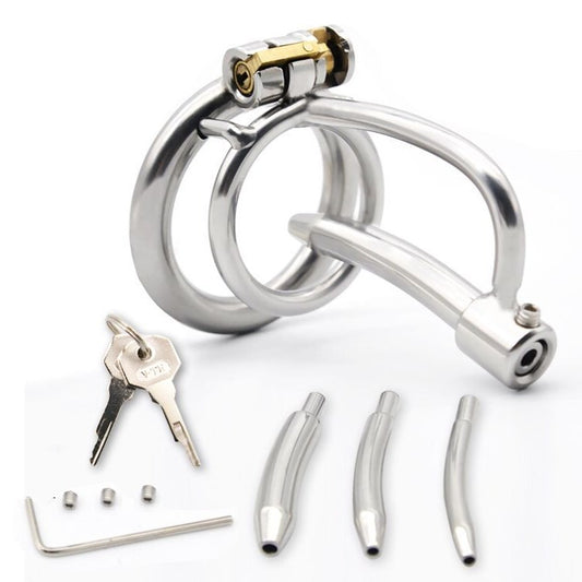 Breathable Chastity Cage Of Catheter in 3 Size