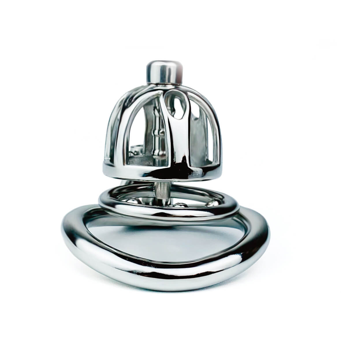 2023 NEW Stainless Steel Chastity Cage With Tube