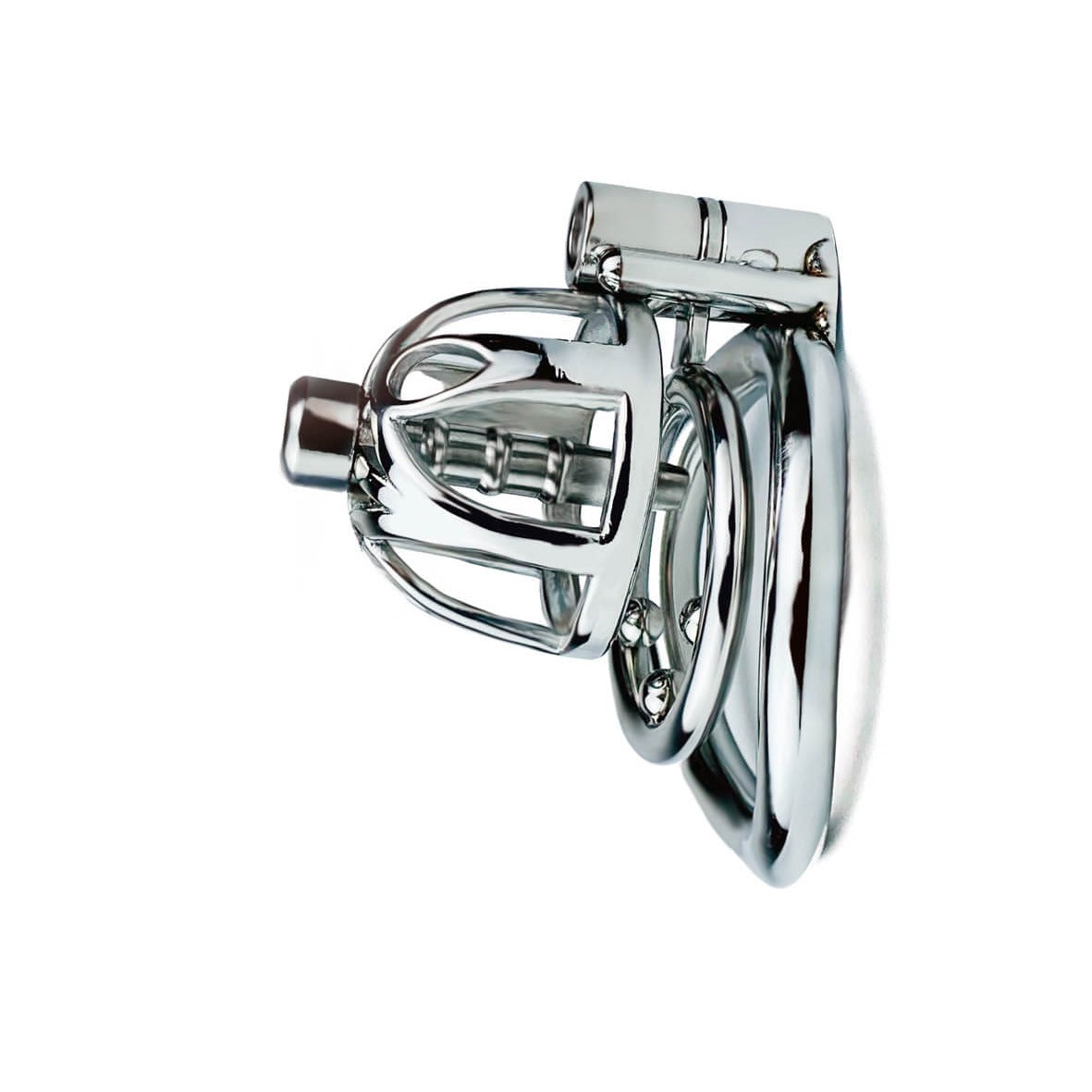 2023 NEW Stainless Steel Chastity Cage With Tube